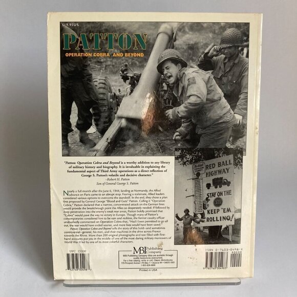 Patton Operation Cobra and Beyond Vintage WWII Book by Michael & Gladys Green - Picture 3 of 7